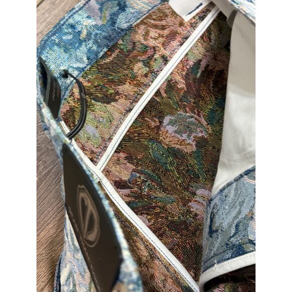 $145 Dead Than Cool Jacquard Oil Paint Abstract Tapestry Streetwear Pants Sz 29 - Picture 4 of 5